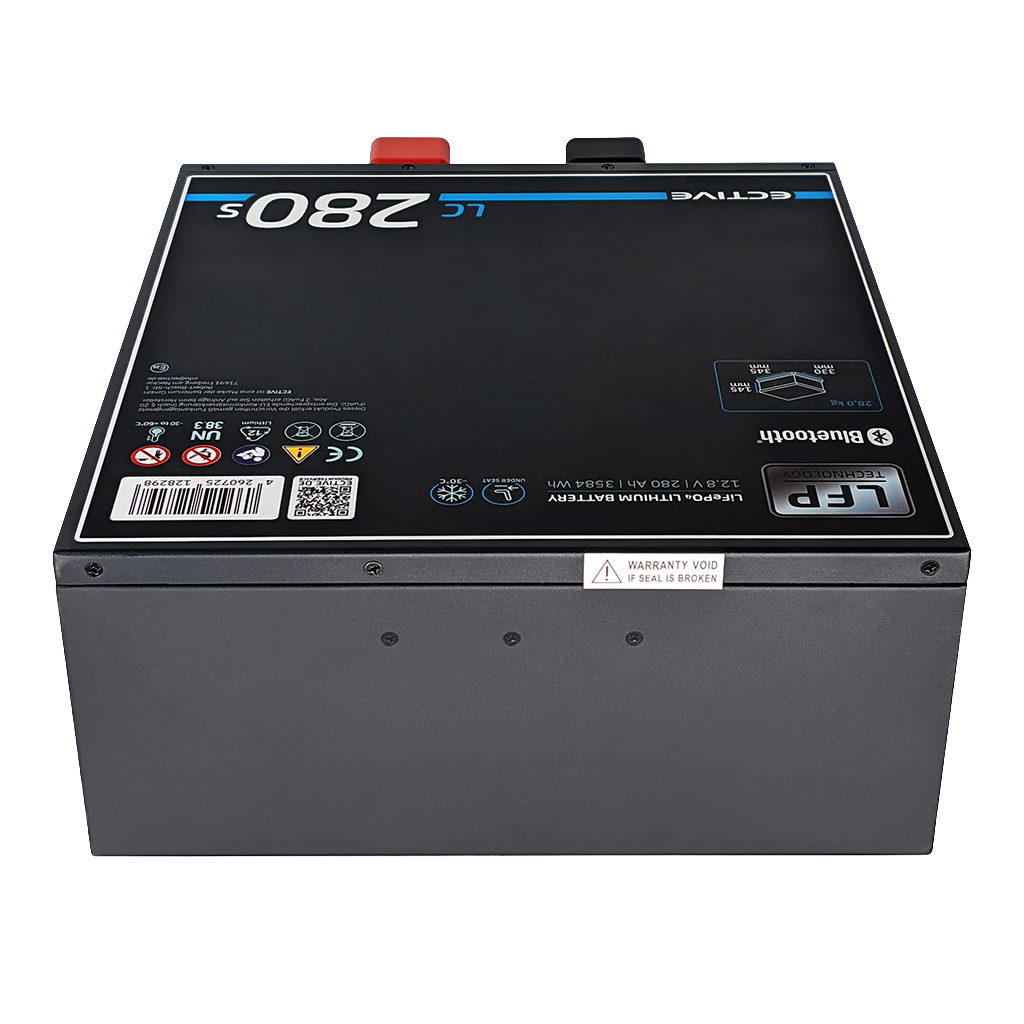 ECTIVE LC 280s LT 12V LiFePO4 Lithium Untersitzbatterie 280Ah