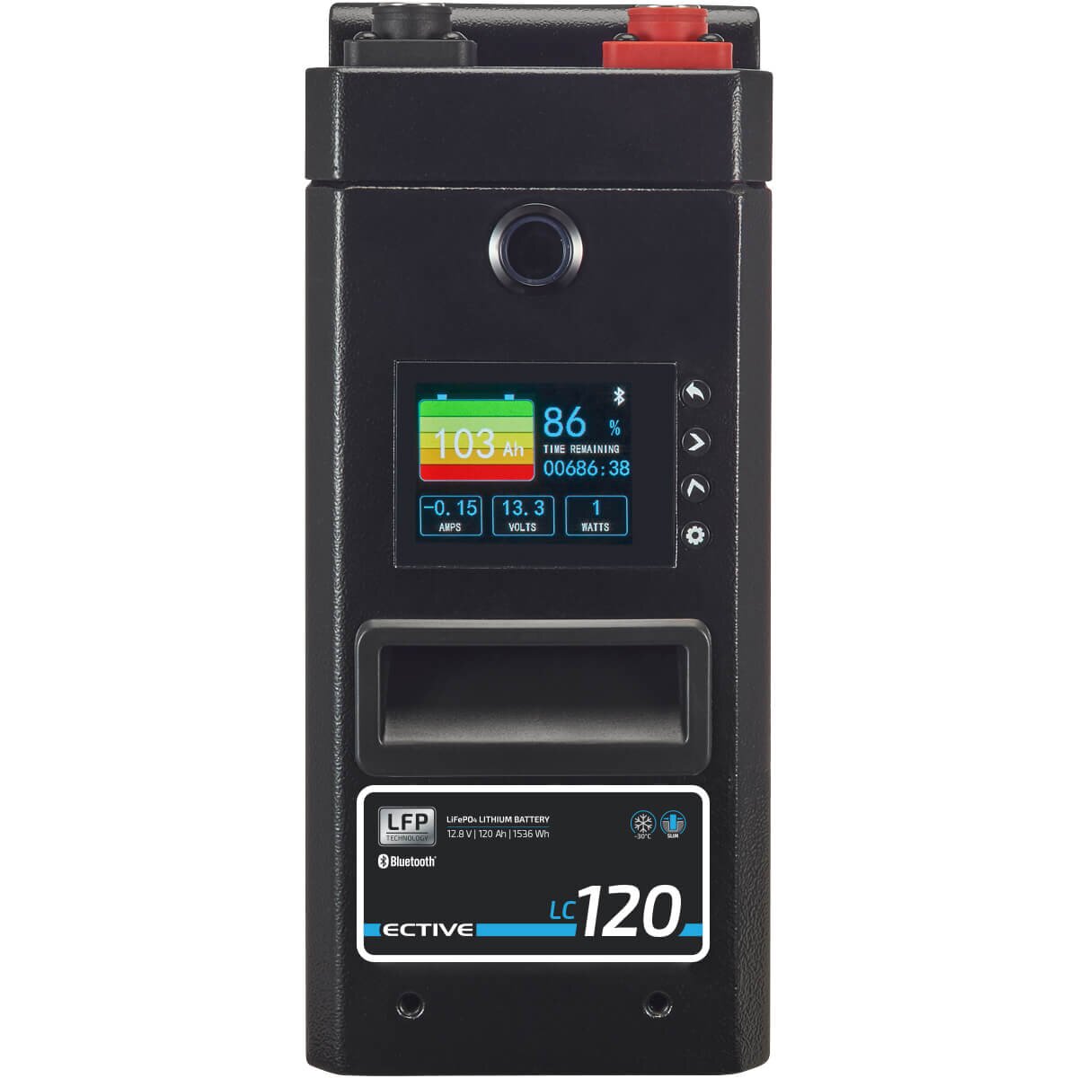 ECTIVE LC 120L LT Slim 12V LiFePO4 Lithium 120Ah