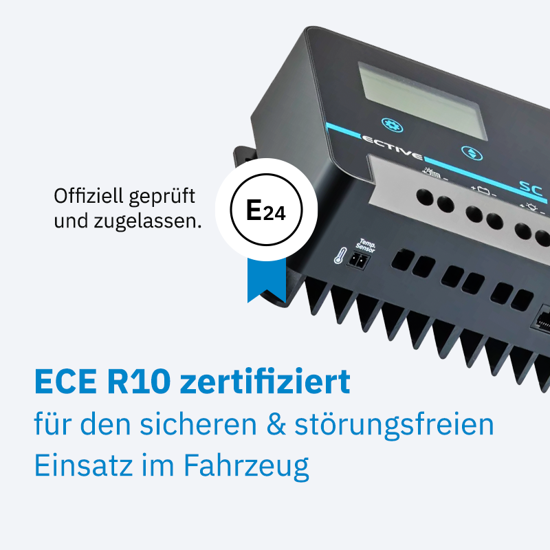 ECTIVE SC 20 PRO MPPT Solarladeregler inkl. App 20 A