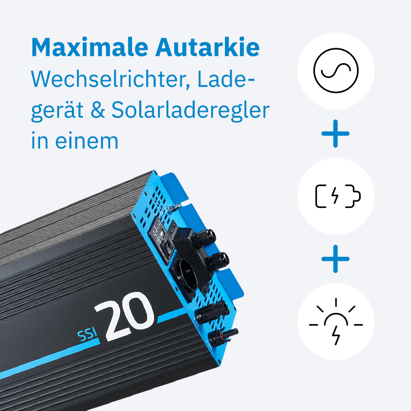 ECTIVE SSI 20 2000W/24V Sinus-Wechselrichter