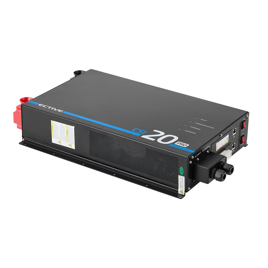 ECTIVE CSI 20 PA-RCD PRO 2000W/12V Sinus-Wechselrichter