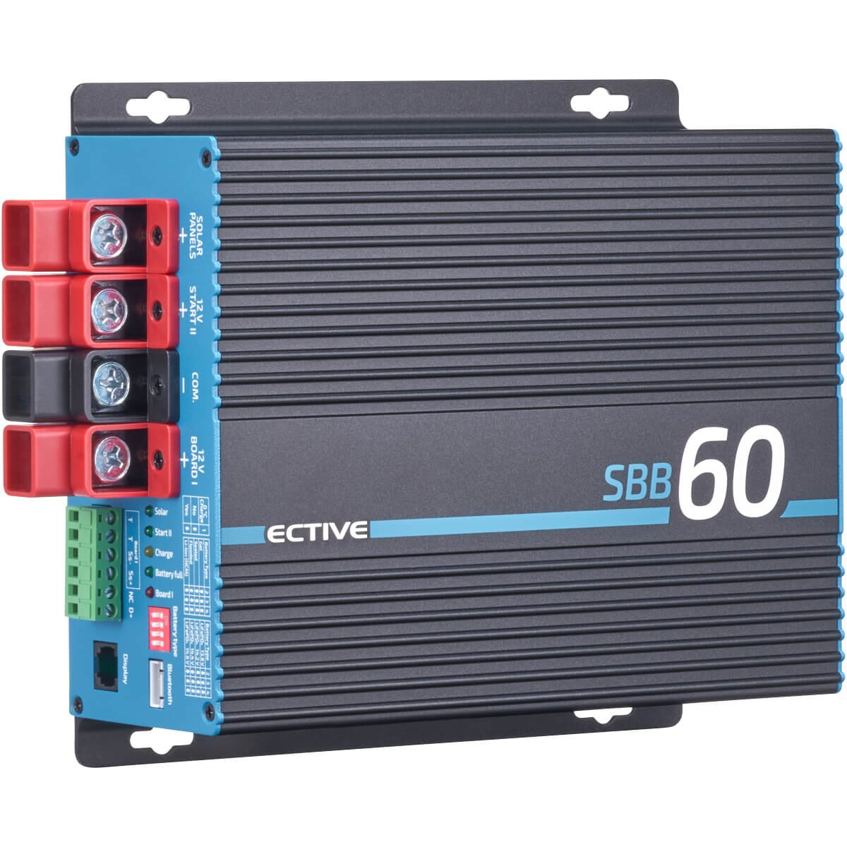 ECTIVE SBB 60 12V auf 12V Solar-Ladebooster mit Solarladeregler 60A