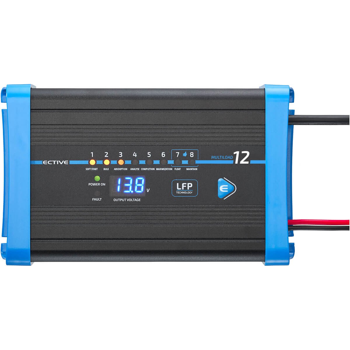 ECTIVE Multiload 12 LFP 12A/12V 8-Stufen Lithium-Batterieladegerät