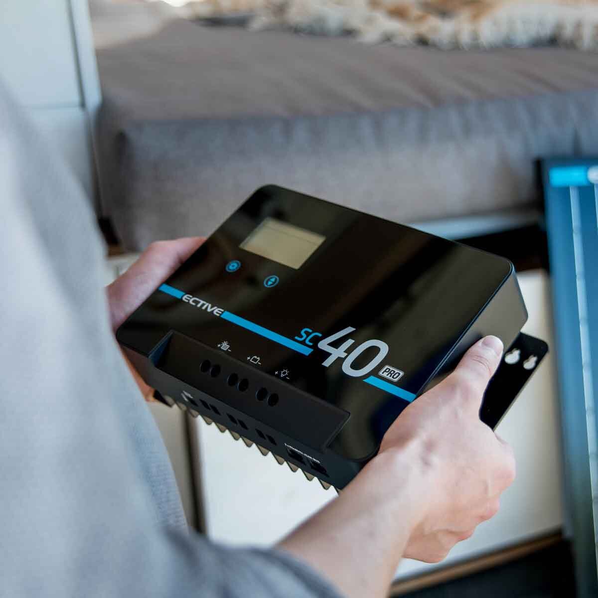 ECTIVE SC 40 PRO MPPT Solarladeregler inkl. App 40 A