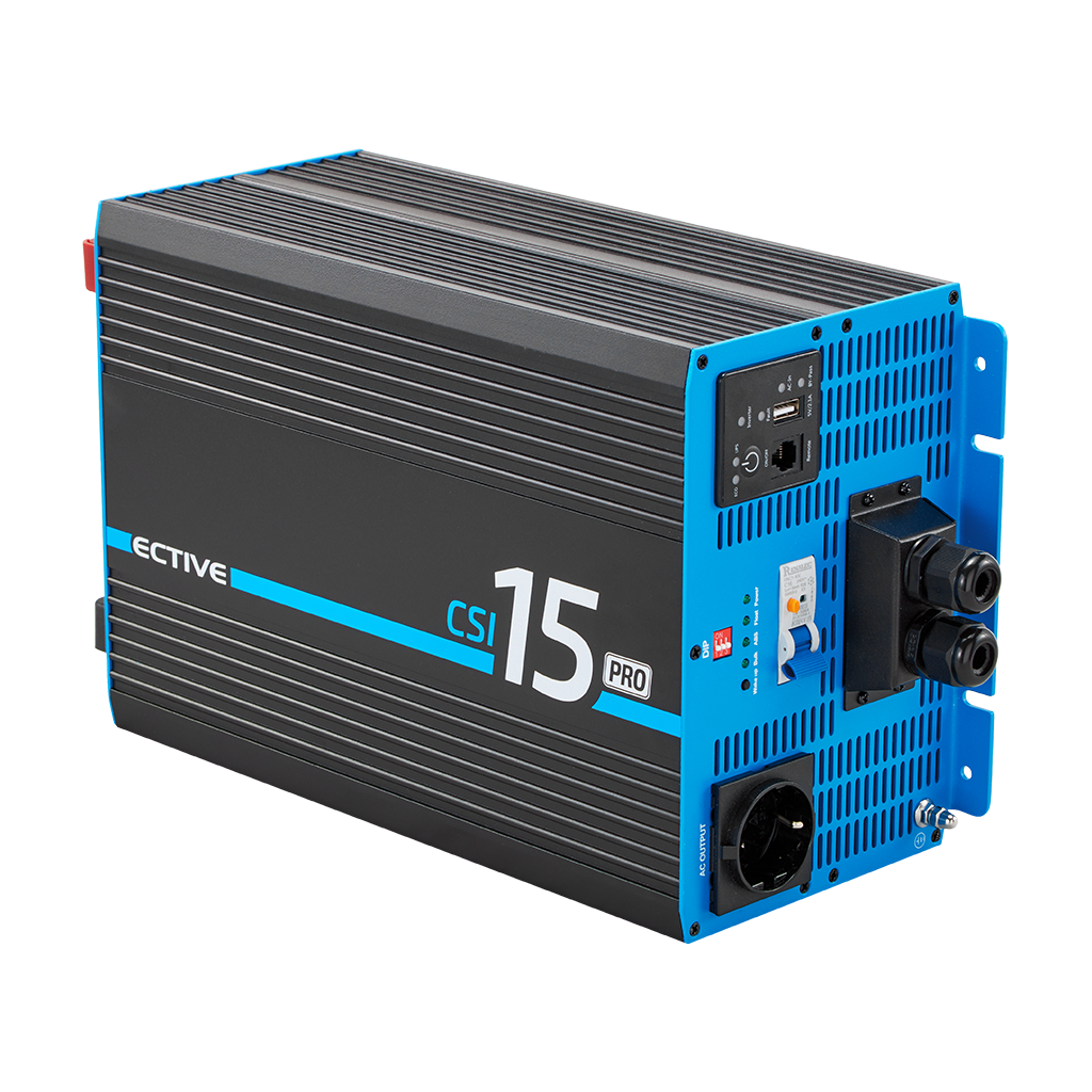 ECTIVE CSI 15 1500W/12V PRO Sinus-Wechselrichter Gen. 2