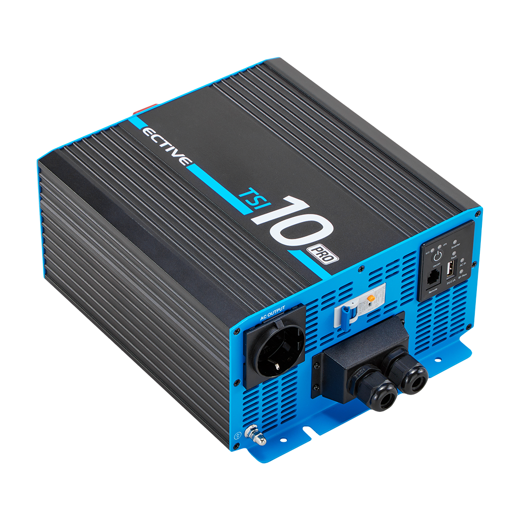 ECTIVE TSI 10 1000W/12V PRO Sinus-Wechselrichter Gen. 2