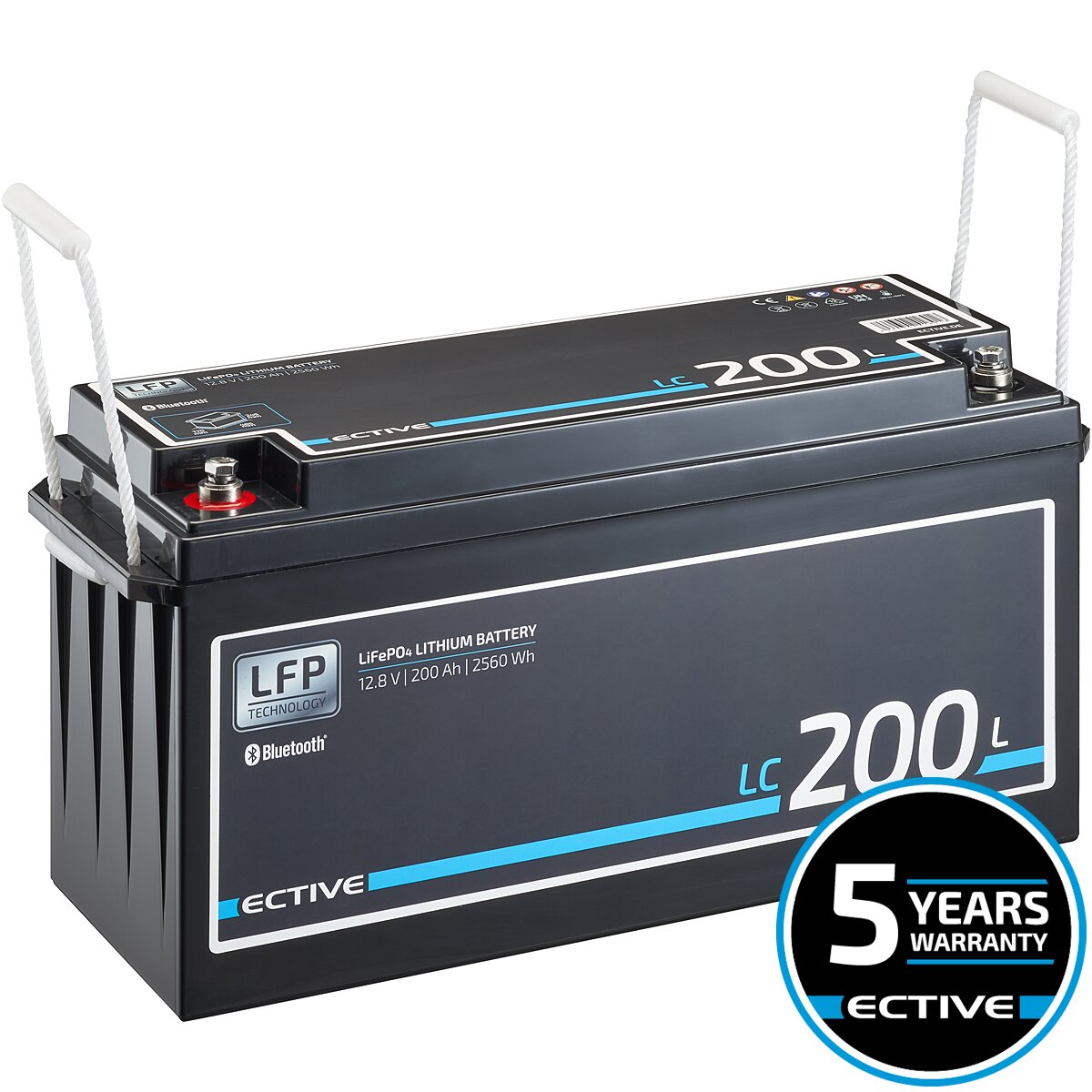 ECTIVE LC 200L BT 12V LiFePO4 Versorgungsbatterie 200 Ah