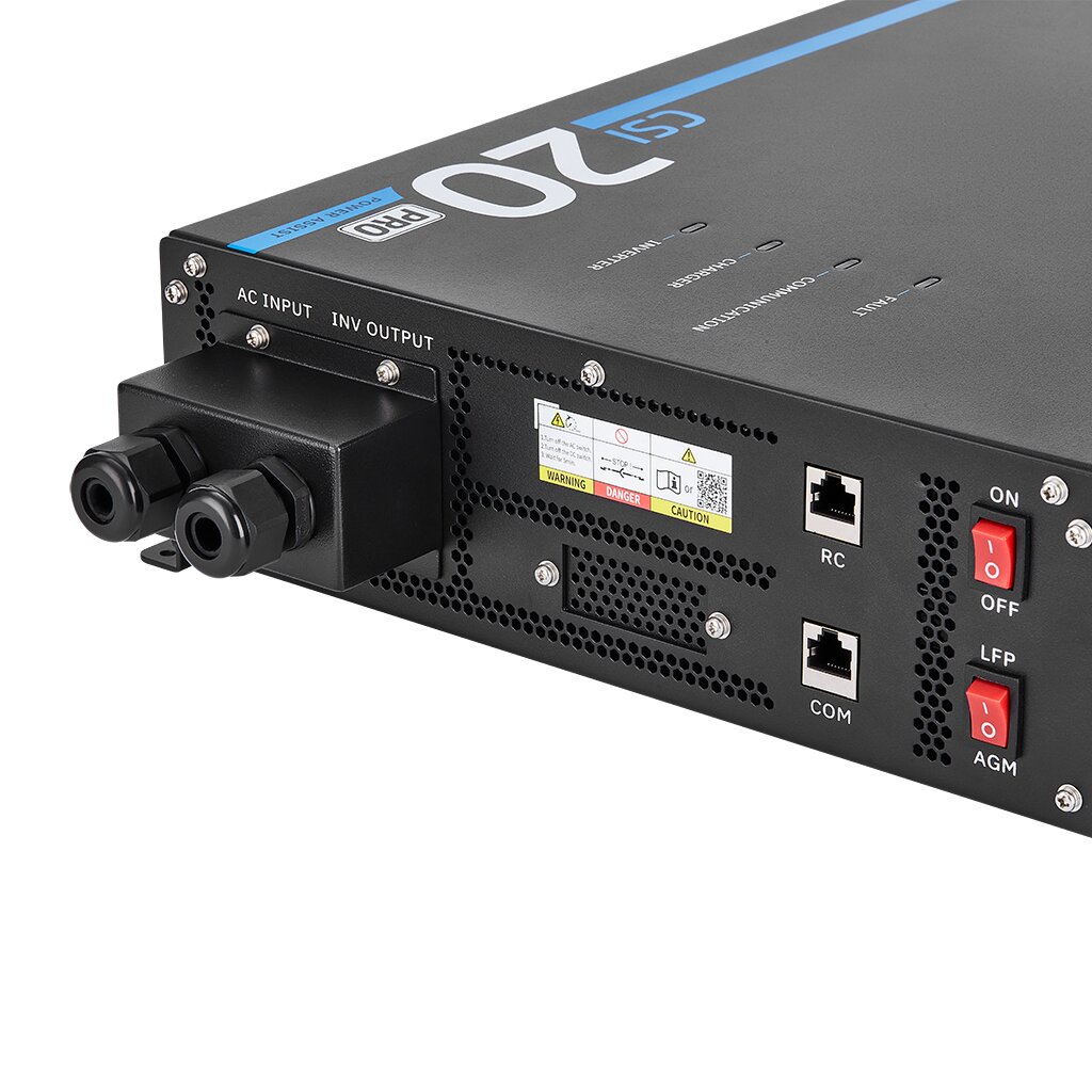 ECTIVE CSI 20 PA PRO 2000W/12V Sinus-Wechselrichter