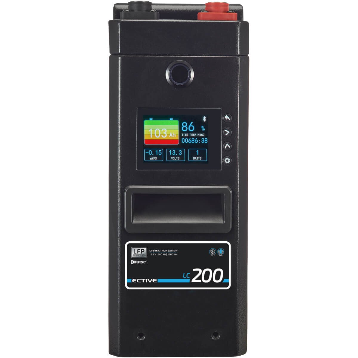 ECTIVE LC 200L LT Slim 12V LiFePO4 Lithium 200Ah