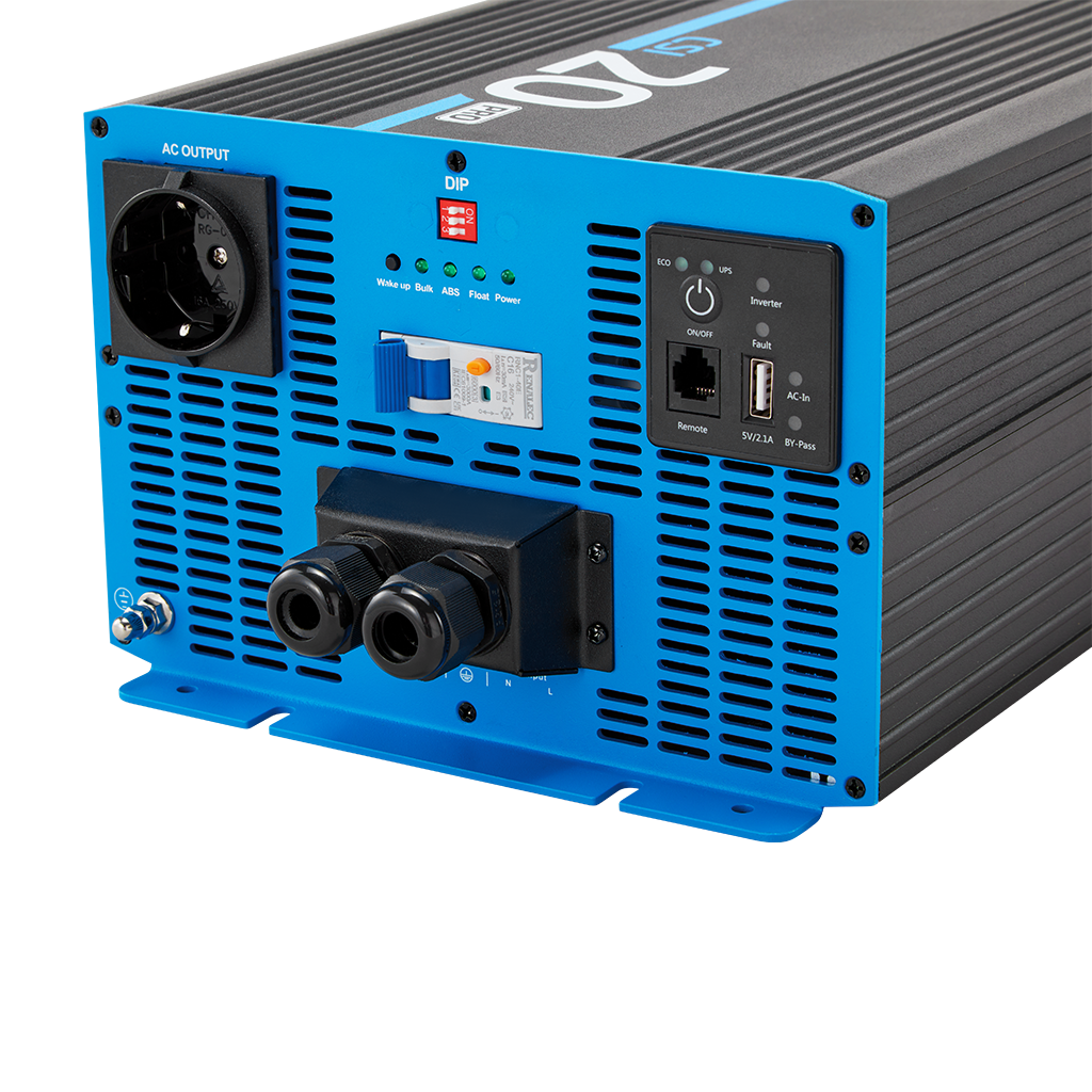 ECTIVE CSI 20 2000W/12V PRO Sinus-Wechselrichter Gen. 2