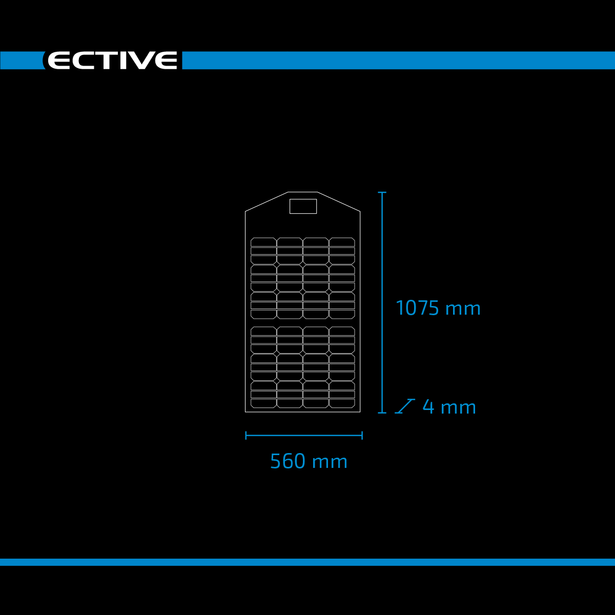ECTIVE MSP 80 SunWallet faltbares Solarmodul 80W Solartasche
