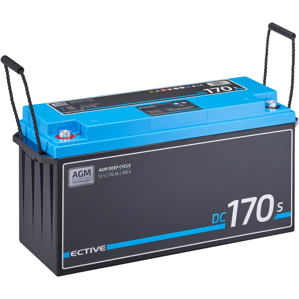 ECTIVE DC 170S AGM Deep Cycle mit LCD-Anzeige 170Ah