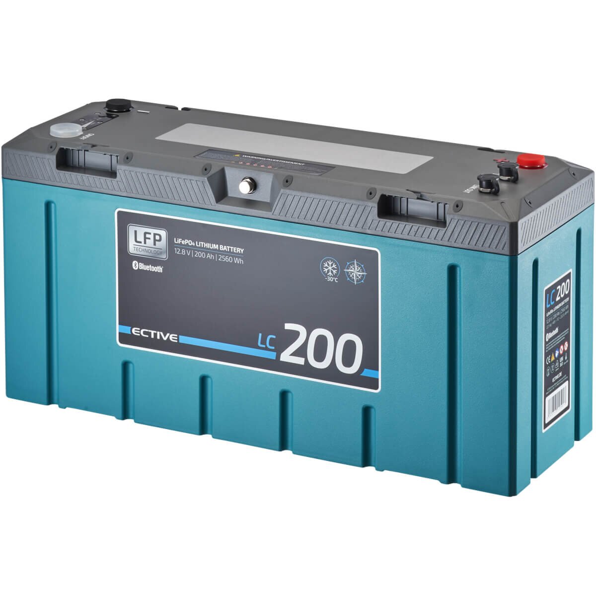ECTIVE LC 200 Marine LT 12V LiFePO4 Lithium Versorgungsbaterie 200Ah