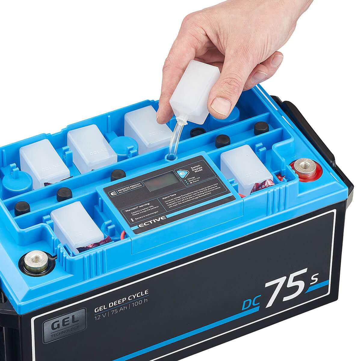 ECTIVE DC 230S GEL Deep Cycle mit LCD-Anzeige 230Ah
