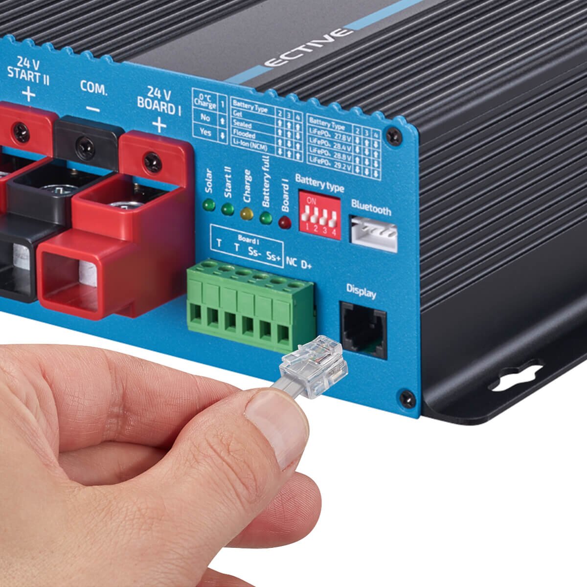 ECTIVE SBB 50 24V auf 24V Ladebooster mit MPPT-Laderegler 50A