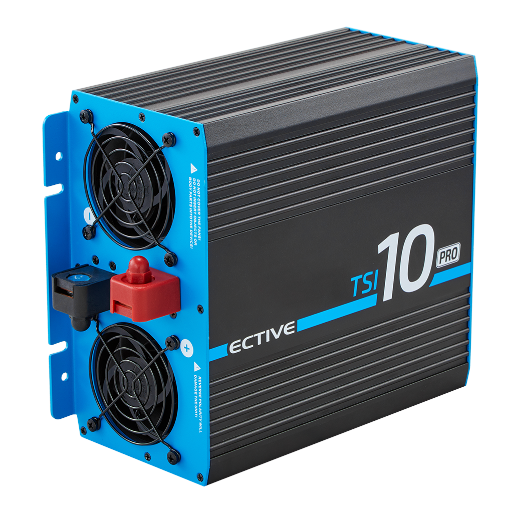 ECTIVE TSI 10 1000W/12V PRO Sinus-Wechselrichter Gen. 2