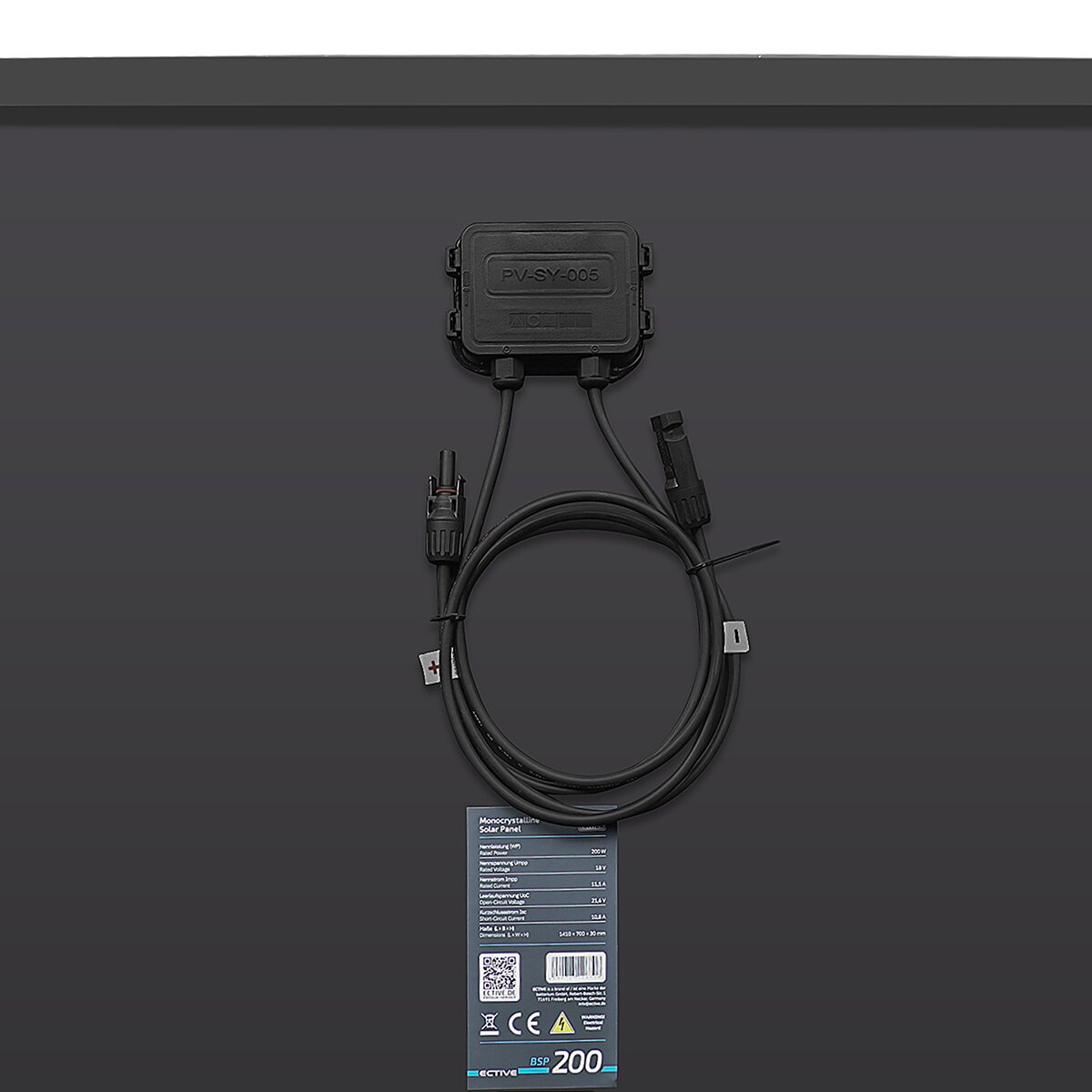 ECTIVE BSP 200 Black Monokristallin Solarmodul 200W
