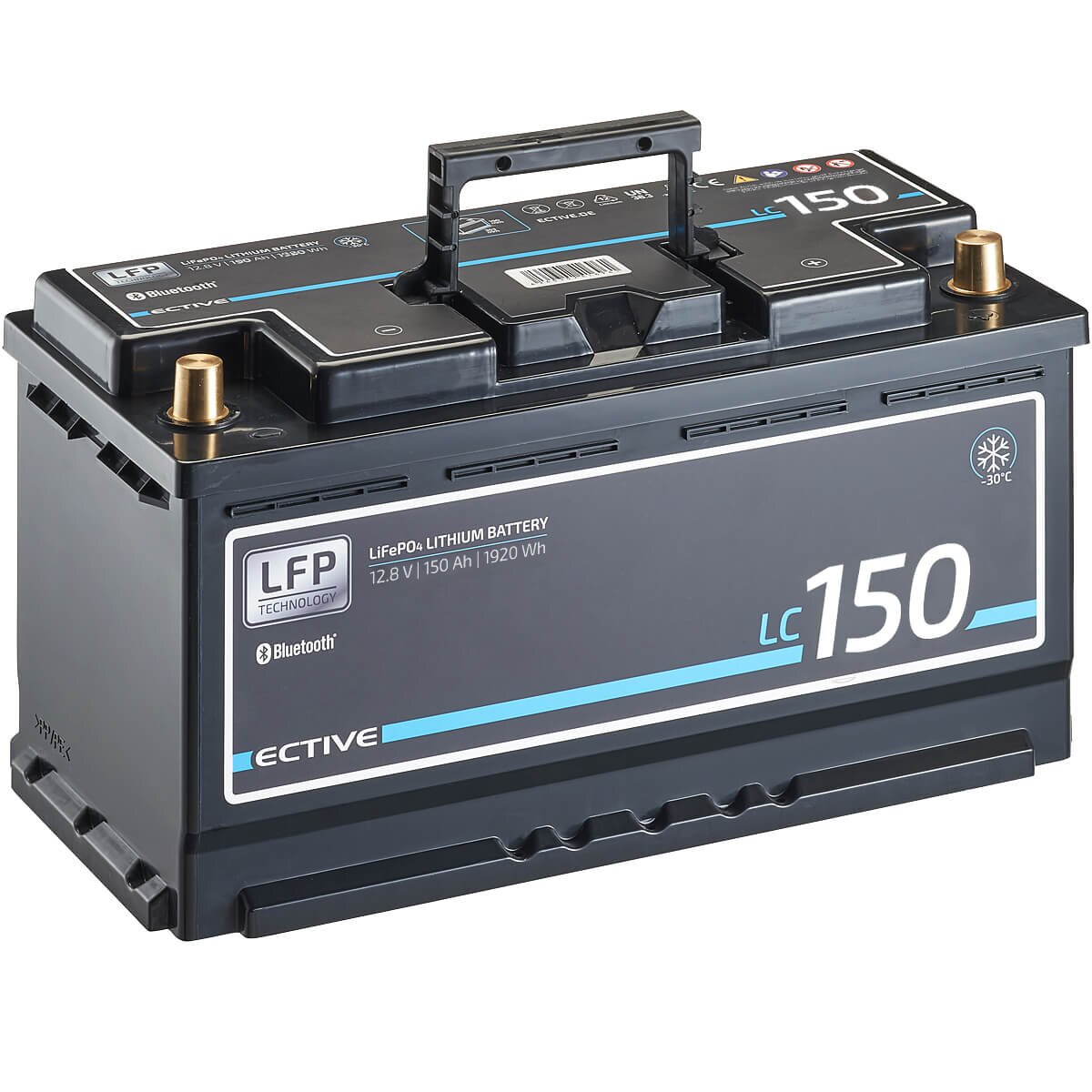 ECTIVE LC 150 LT 12V LiFePO4 Versorgungsbatterie 150 Ah
