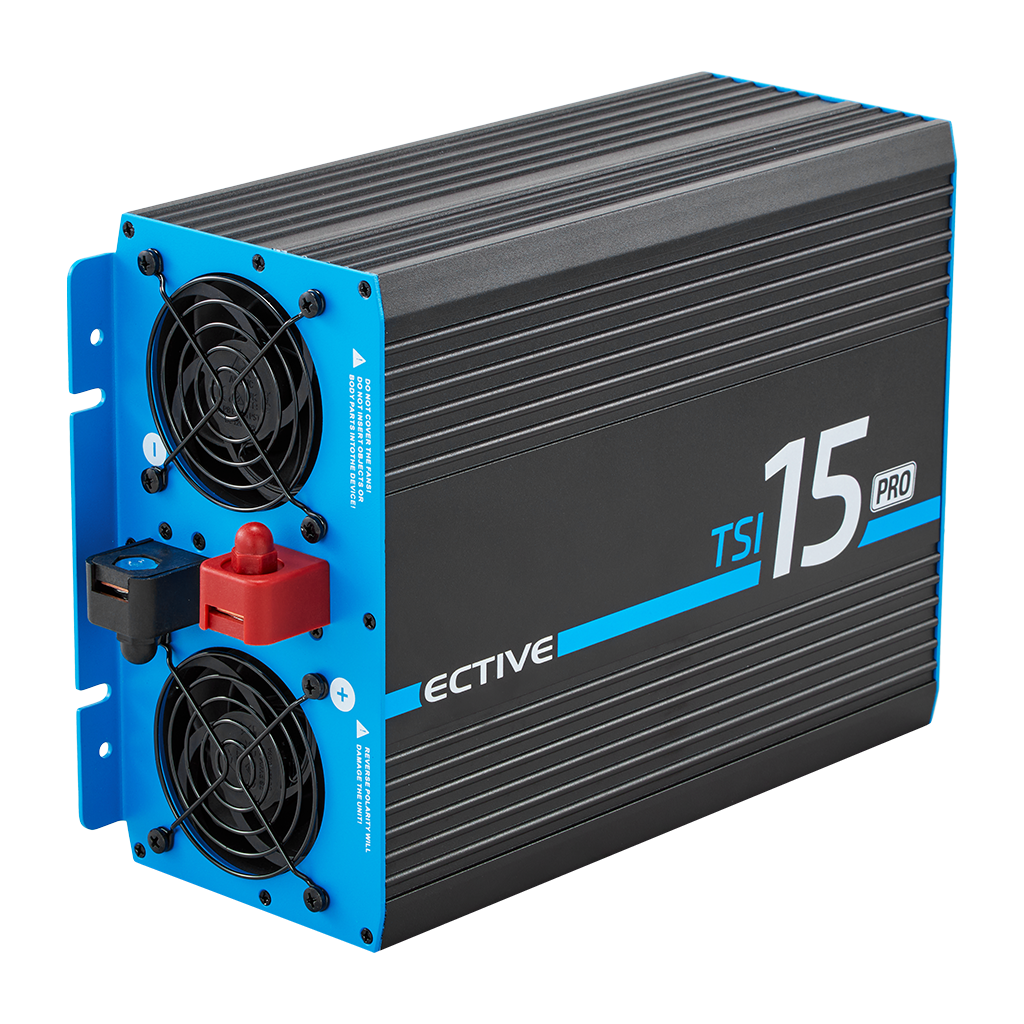 ECTIVE TSI 15 1500W/12V PRO Sinus-Wechselrichter Gen. 2
