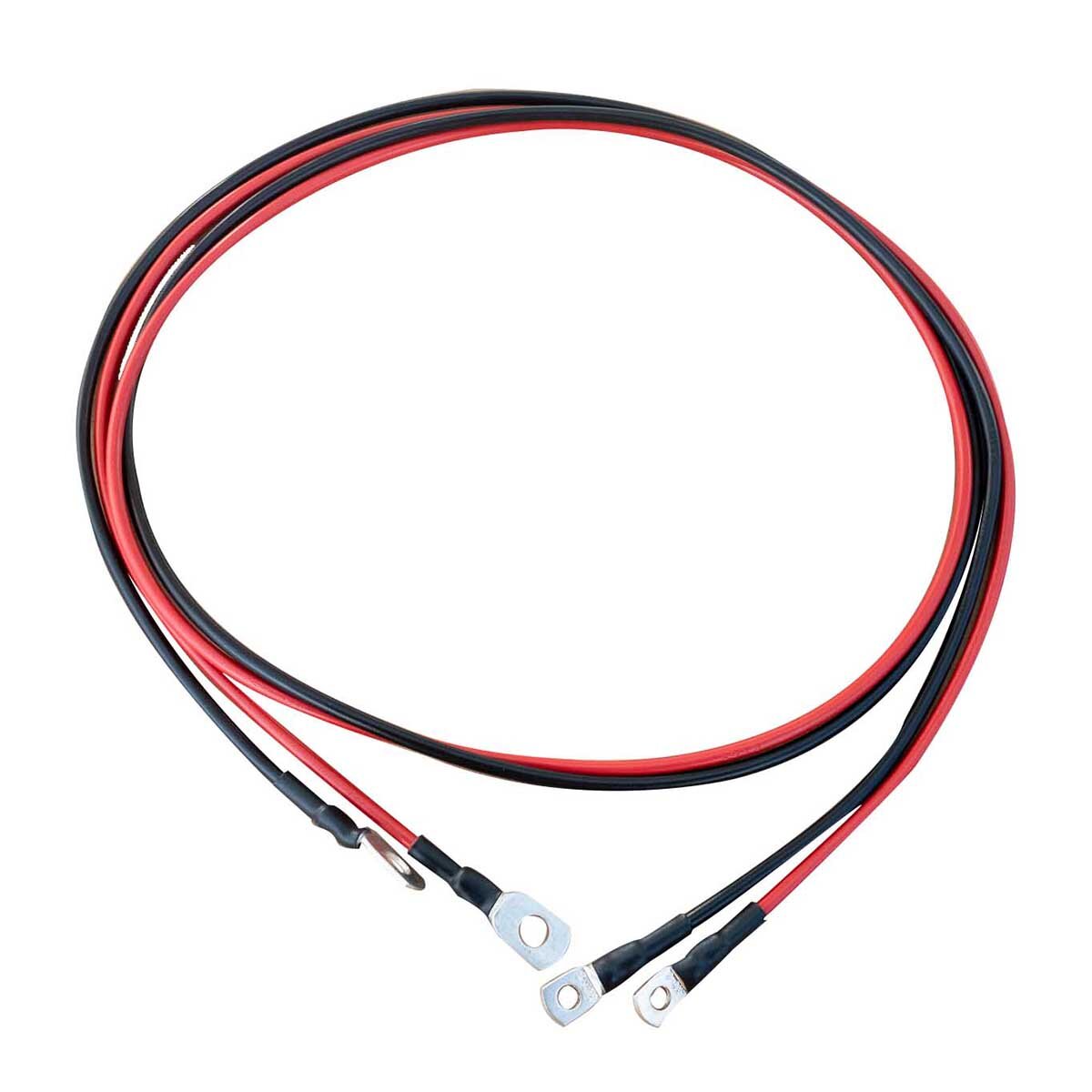 ECTIVE H07V-K Batteriekabelsatz 6mm² rot/schwarz M6/M8 1,5 Meter