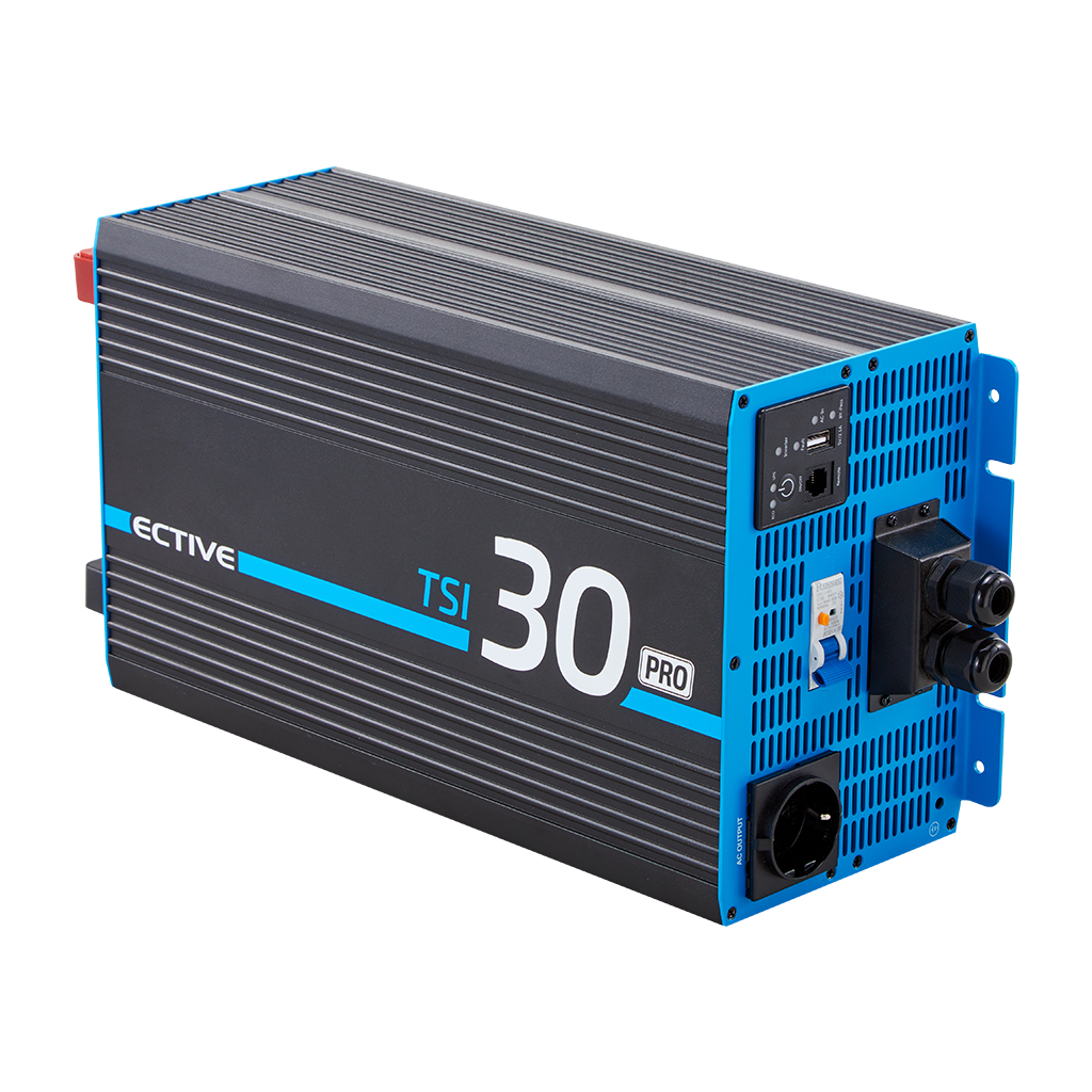 ECTIVE TSI 30 3000W/12V PRO Sinus-Wechselrichter Gen. 2