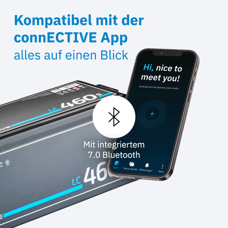 ECTIVE LC 460S LT 12V LiFePO4 Lithium Versorgungsbatterie 460Ah