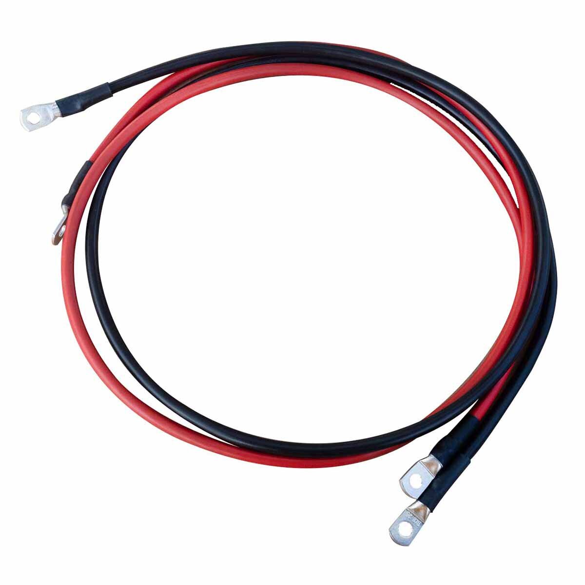 ECTIVE H07V-K Batteriekabelsatz 25mm² rot/schwarz M8/M8 1 Meter