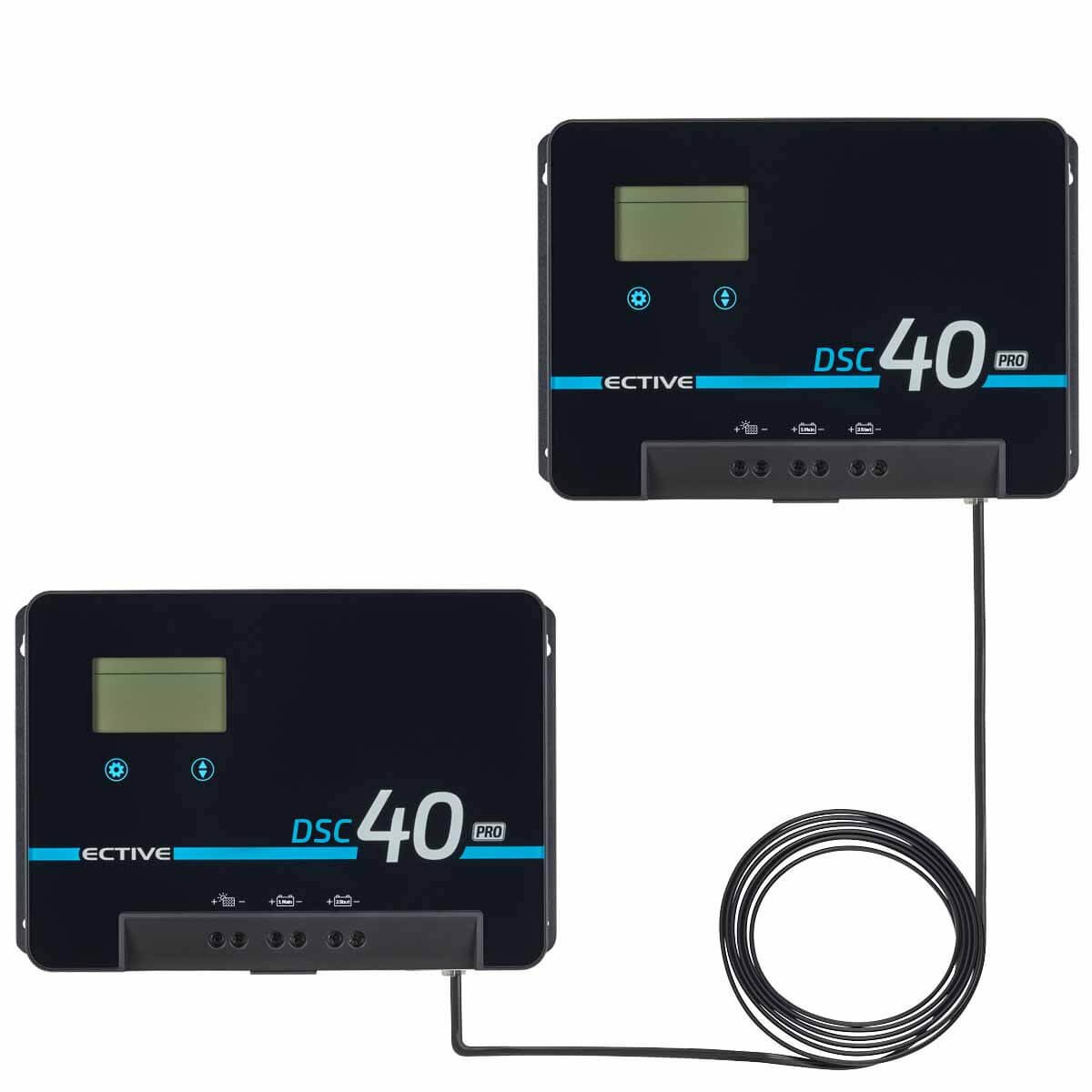 ECTIVE DSC 40 PRO Dual Solar-Laderegler für Versorgungsbaterie und Starterbatterien