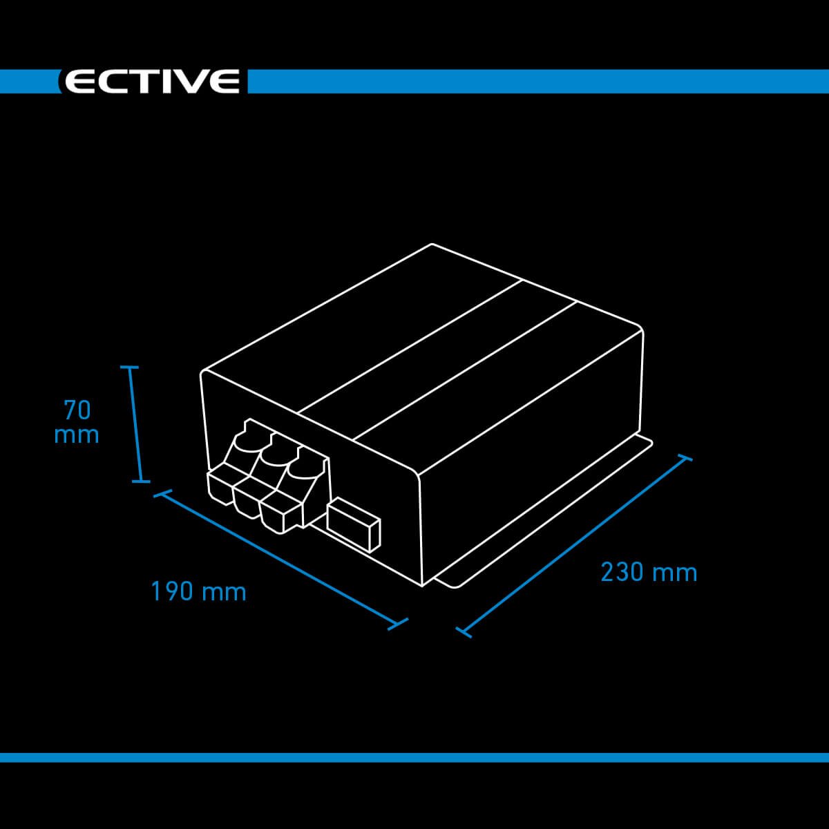 ECTIVE BB 30 12V auf 12V Ladebooster 30A