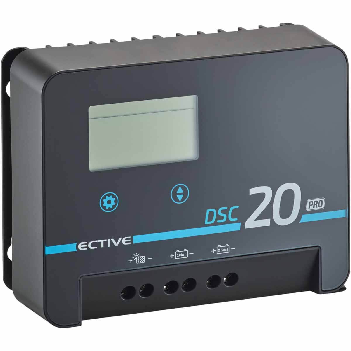 ECTIVE DSC 20 PRO Dual Solar-Laderegler für Versorgungsbaterie und Starterbatterien