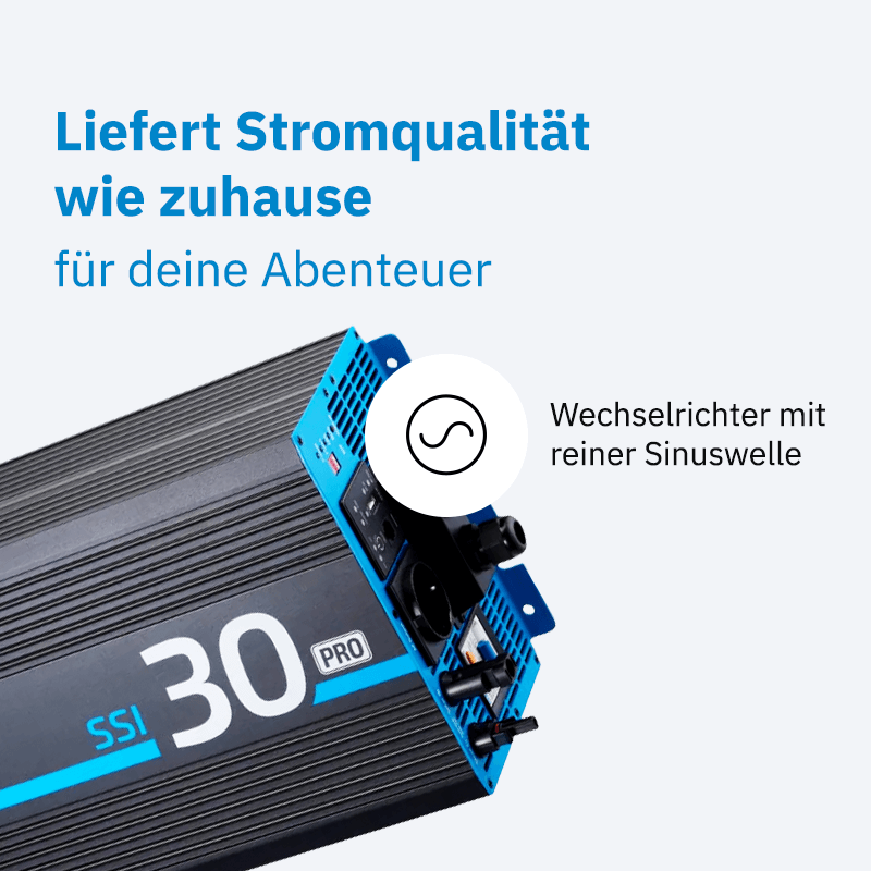 ECTIVE SSI 30 3000W/12V PRO Sinus-Wechselrichter