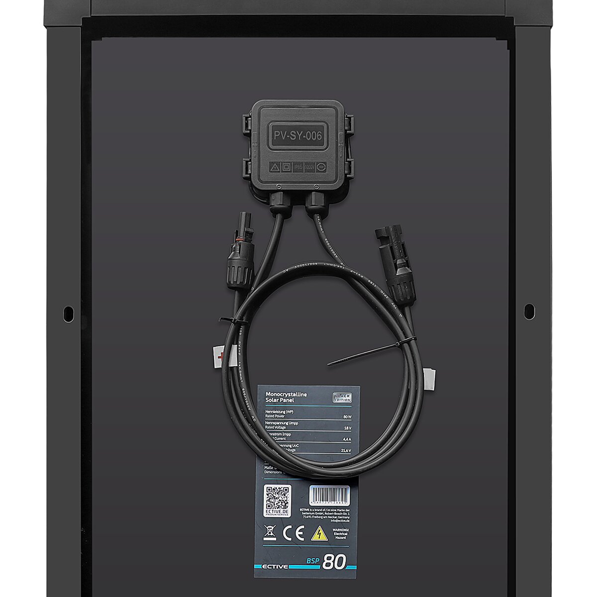 ECTIVE BSP 80 Black Monokristallin Solarmodul 80W