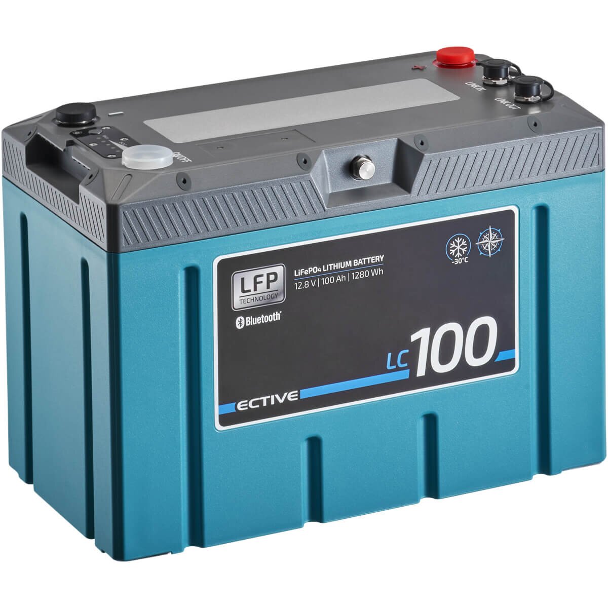 ECTIVE LC 100 Marine LT 12V LiFePO4 Lithium Versorgungsbaterie 100Ah