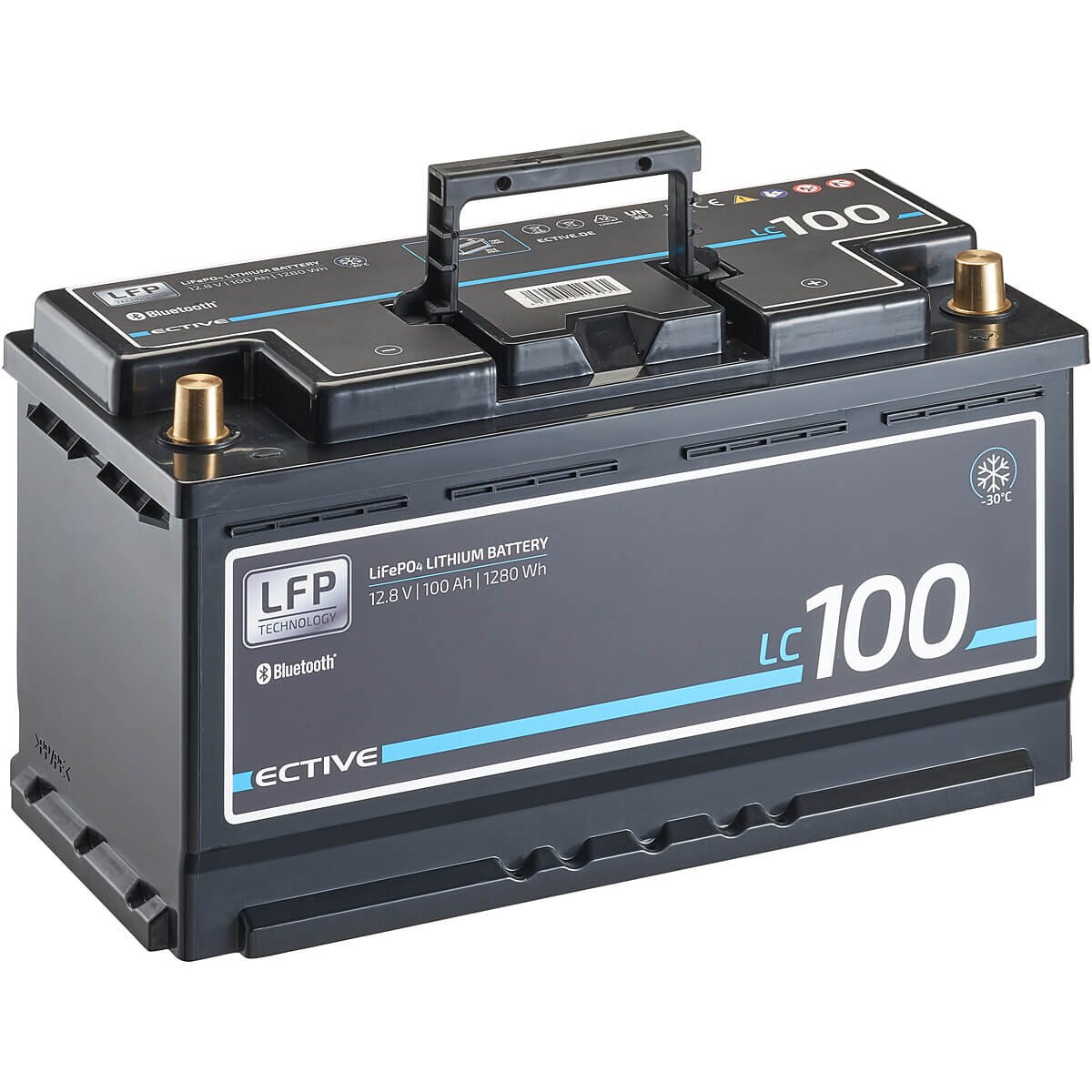 ECTIVE LC 100 LT 12V LiFePO4 Versorgungsbatterie 100 Ah