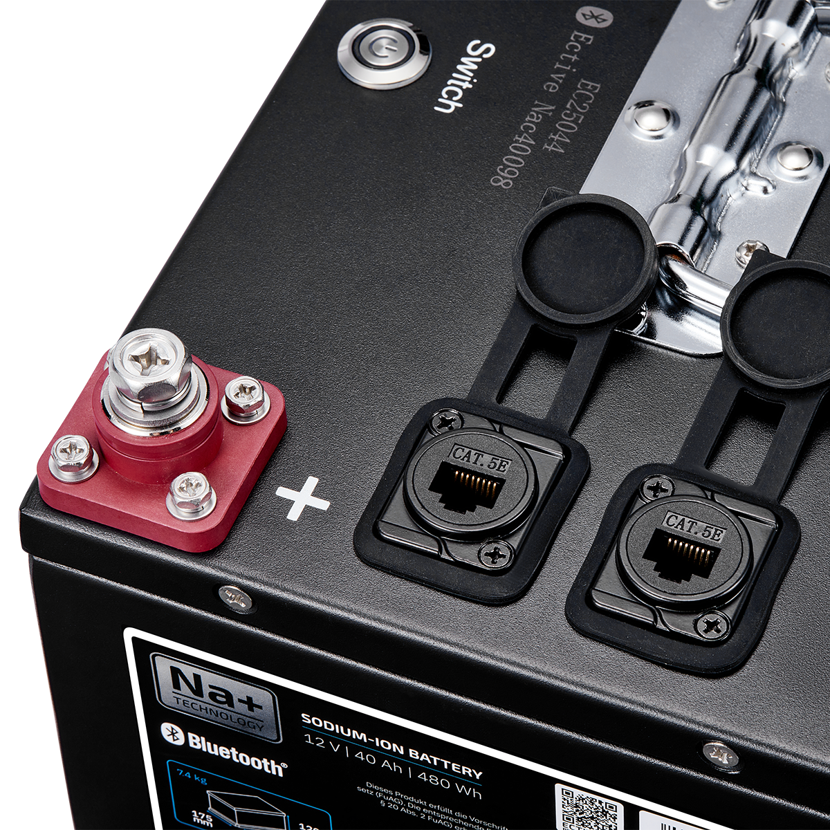 ECTIVE NaC 40 BT 12 V Natrium Moverbatterie 40 Ah