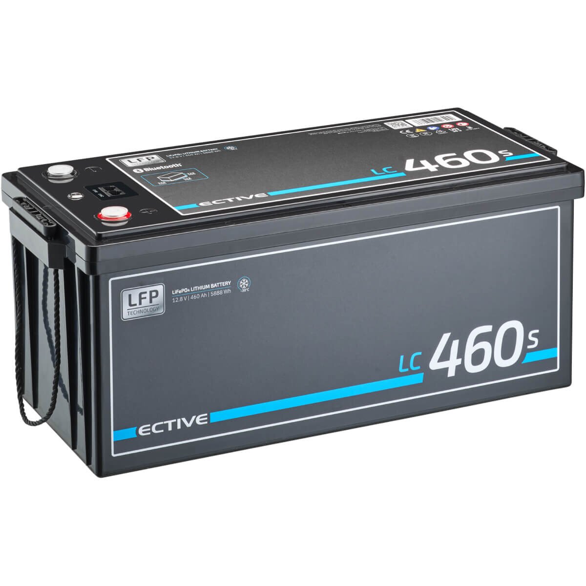 ECTIVE LC 460S LT 12V LiFePO4 Lithium Versorgungsbatterie 460Ah