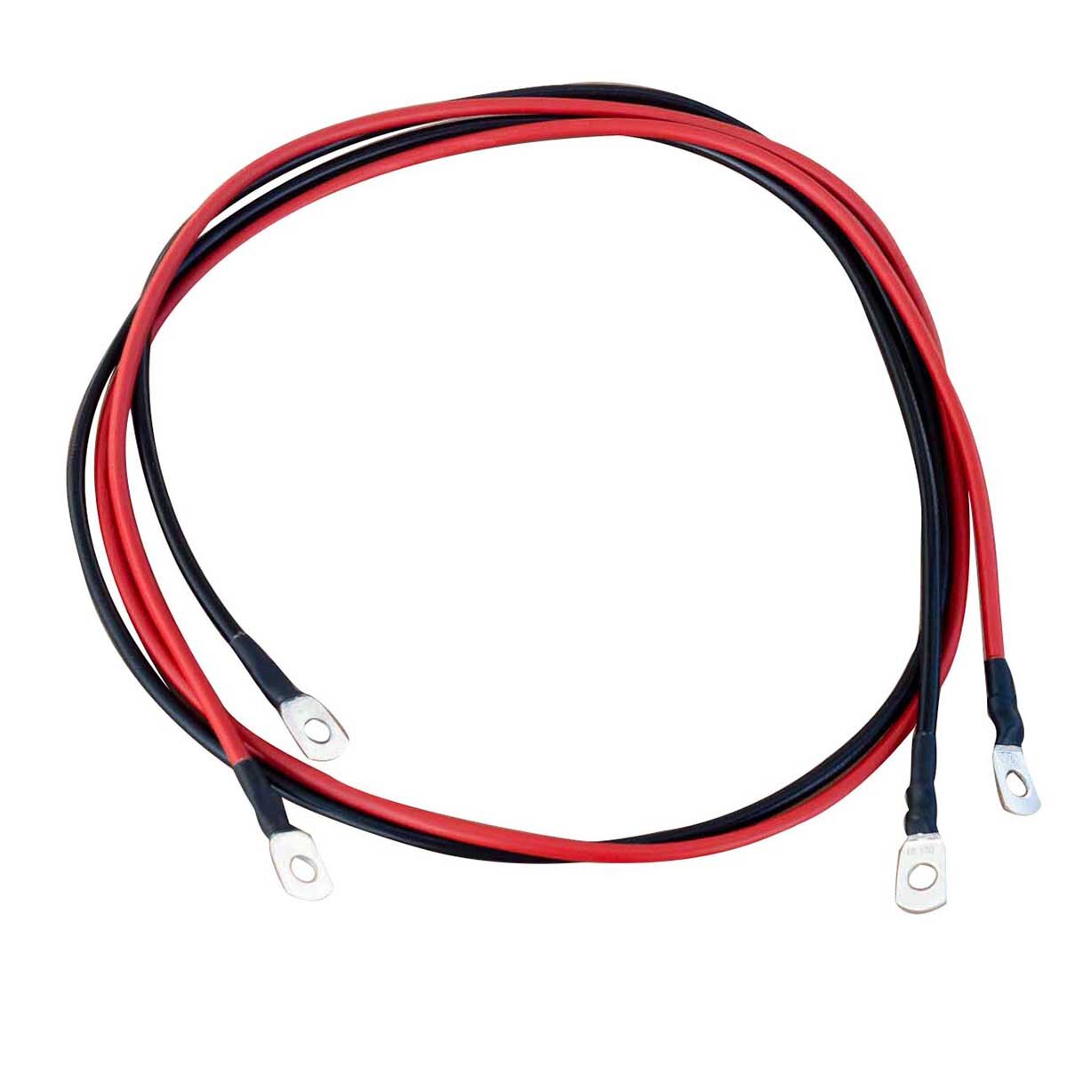 ECTIVE H07V-K Batteriekabelsatz 10mm² rot/schwarz M8/M8 1 Meter