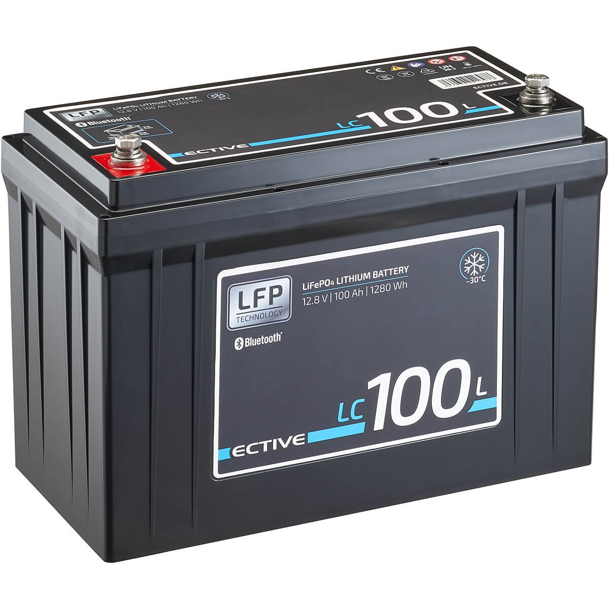 ECTIVE LC 100L LT 12V LiFePO4 Versorgungsbatterie 100 Ah