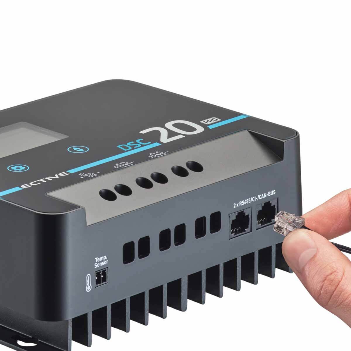 ECTIVE DSC 20 PRO Dual Solar-Laderegler für Versorgungsbaterie und Starterbatterien