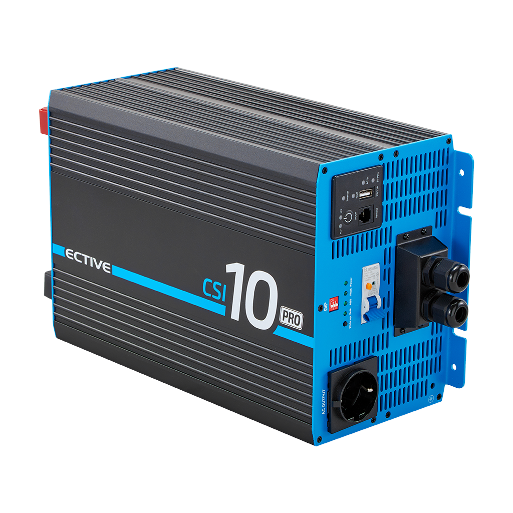 ECTIVE CSI 10 1000W/12V PRO Sinus-Wechselrichter Gen. 2