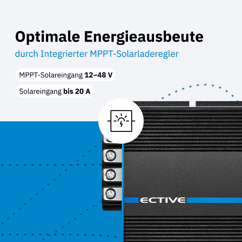 ECTIVE SBB 20 C Pro Caravan Solar Batterie Booster
