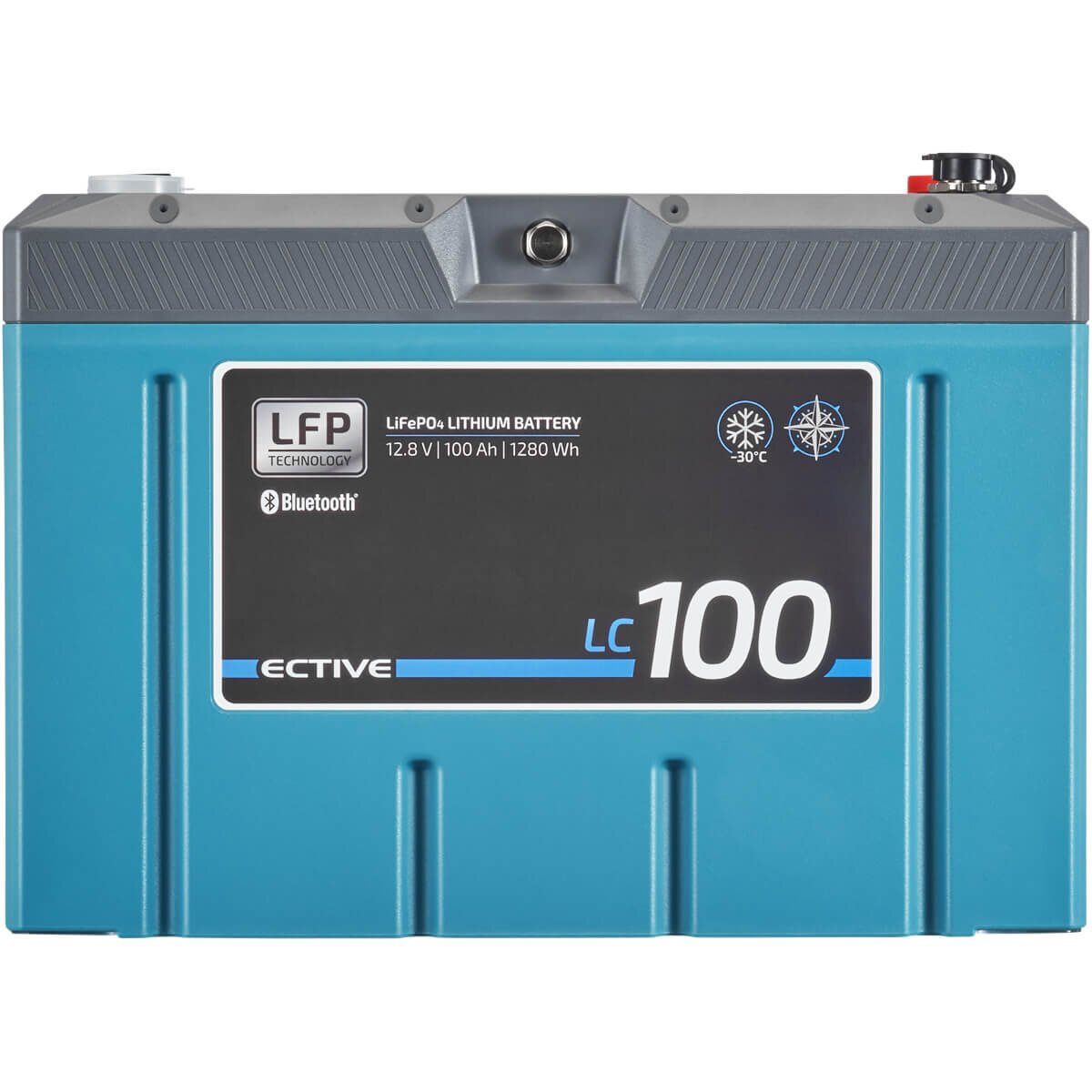 ECTIVE LC 100 Marine LT 12V LiFePO4 Lithium Versorgungsbaterie 100Ah