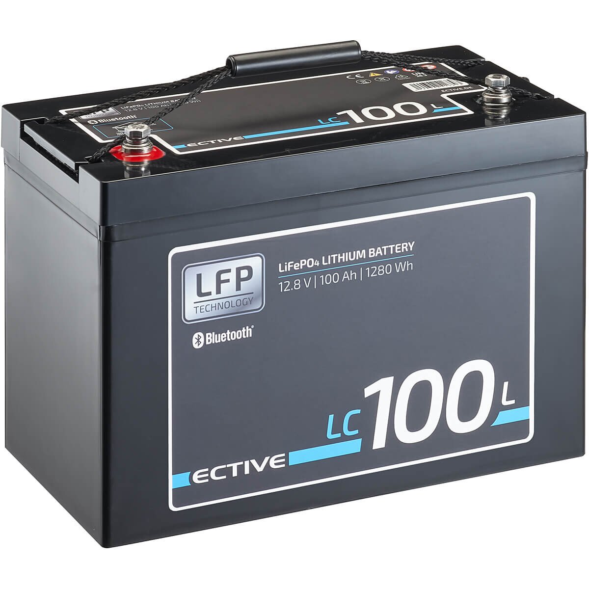 ECTIVE LC 100L BT 12V LiFePO4 Versorgungsbatterie 100 Ah