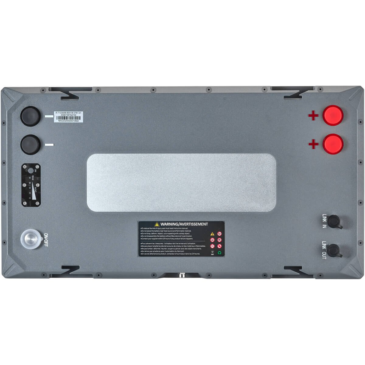 ECTIVE LC 300 Marine LT 12V LiFePO4 Lithium Versorgungsbaterie 300Ah