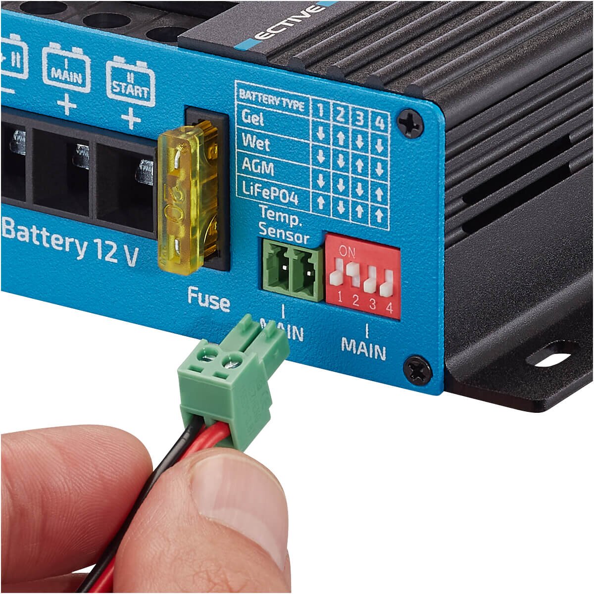 ECTIVE DSC 25 MPPT Dual Solar-Laderegler