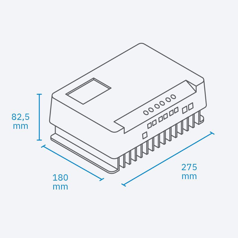 ECTIVE DSC 30 PRO Dual Solar-Laderegler für Versorgungsbaterie und Starterbatterien
