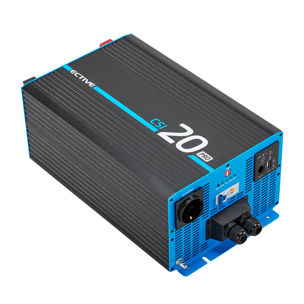 ECTIVE CSI 20 2000W/12V PRO Sinus-Wechselrichter Gen. 2