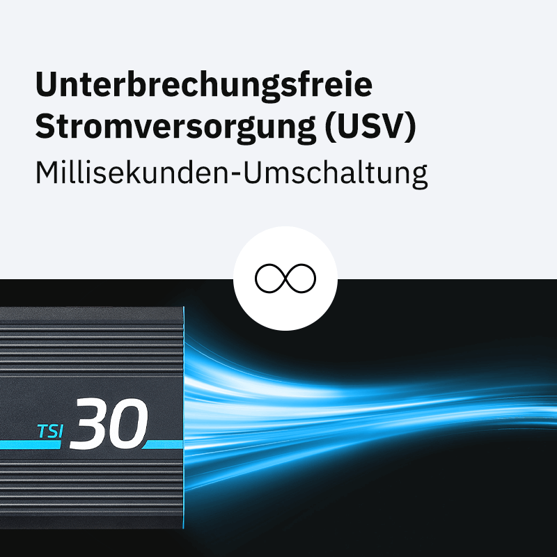 ECTIVE TSI 30 3000W 12V Sinus-Wechselrichter