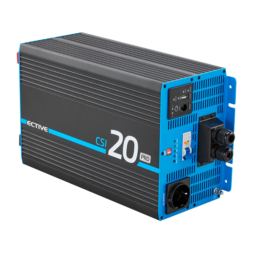 ECTIVE CSI 20 2000W/12V PRO Sinus-Wechselrichter Gen. 2
