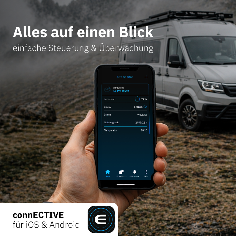 ECTIVE LC 175 LT IP69K 12V 175 Ah Lithium Versorgungsbatterie